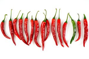 Red peppers